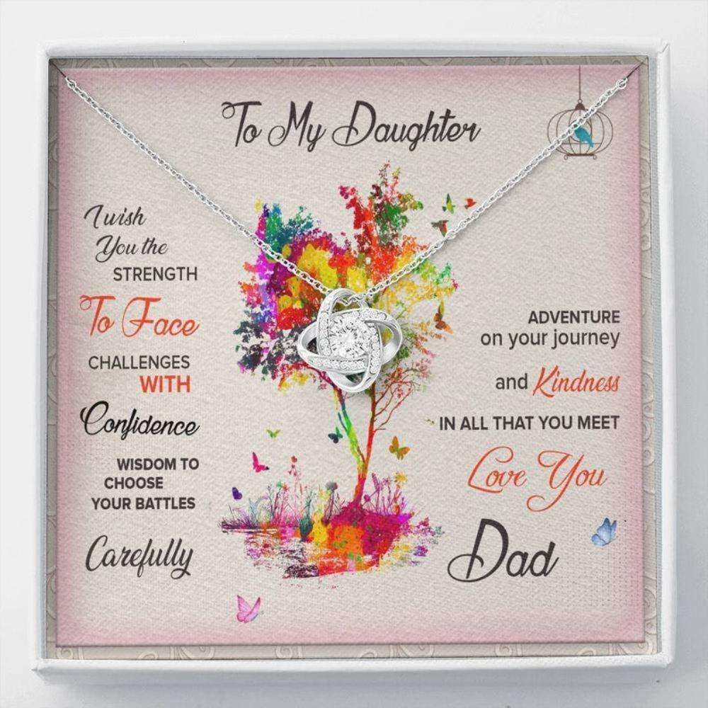 Daughter Necklace, Daughter Gift From Dad To Daughter, Necklace For Daughter Gift For Daughter, Daughter Birthday Gift Dughter's Day Rakva