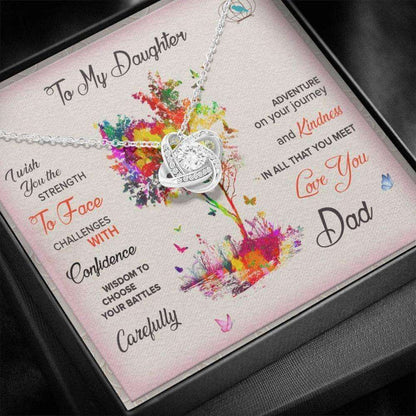 Daughter Necklace, Daughter Gift From Dad To Daughter, Necklace For Daughter Gift For Daughter, Daughter Birthday Gift Dughter's Day Rakva