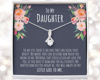 Daughter Necklace, Daughter Gift From Mom, Always My Little Girl Necklace, Presents For Grown Up Daughter, Sentimental Gifts For Daughter Dughter's Day Rakva