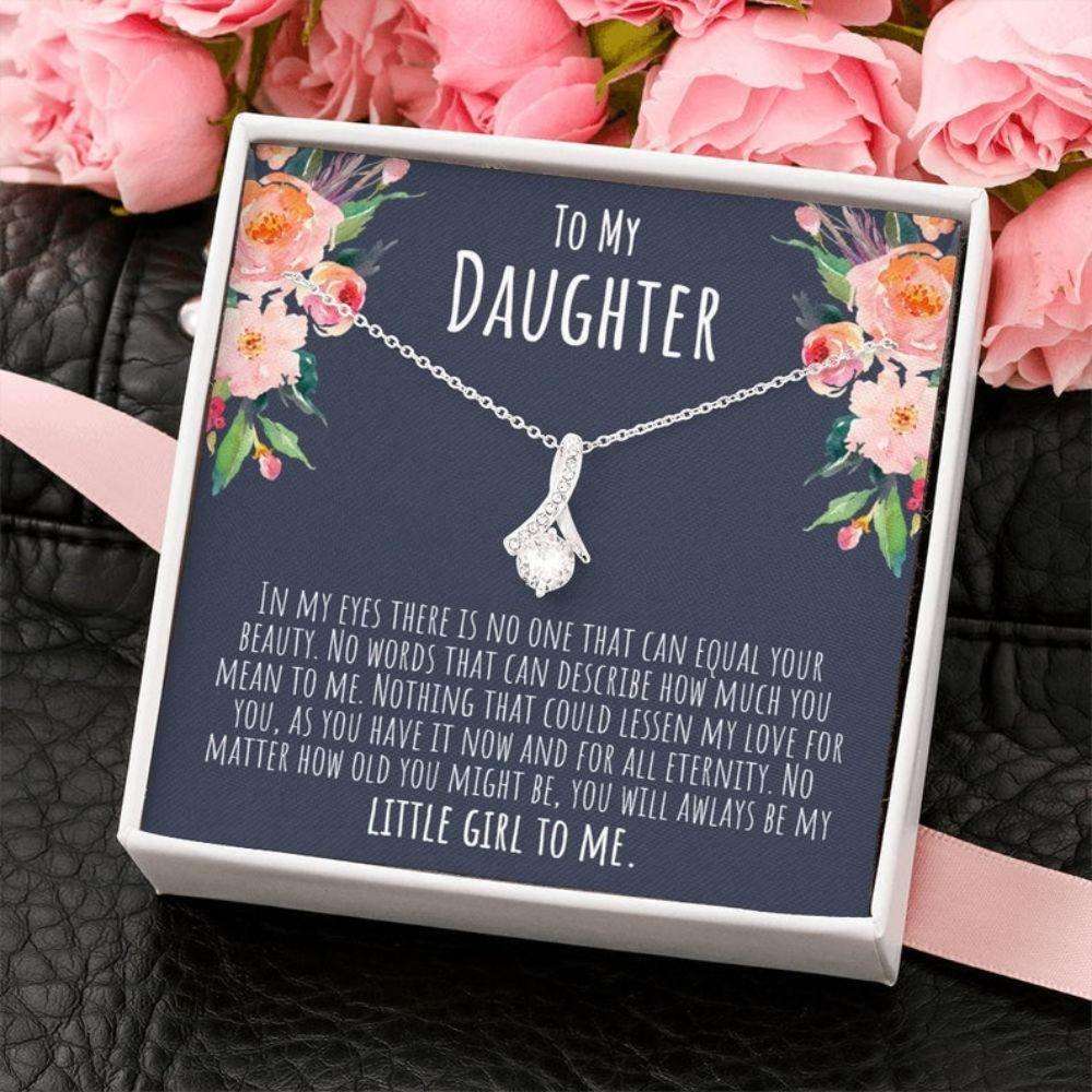 Daughter Necklace, Daughter Gift From Mom, Always My Little Girl Necklace, Presents For Grown Up Daughter, Sentimental Gifts For Daughter Dughter's Day Rakva