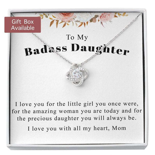 Daughter Necklace, Daughter Gift From Mom, Daughter Birthday Necklace Gift, Daughter Gifts, Daughter Wedding Gift From Mom Dughter's Day Rakva