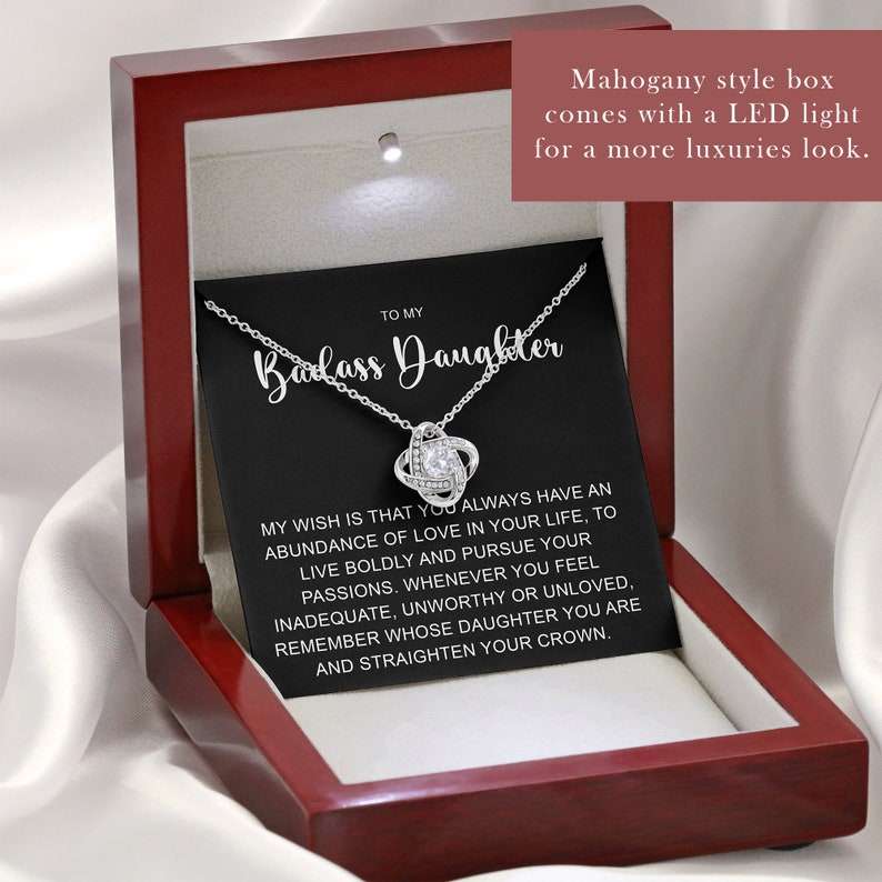 Daughter Necklace, Daughter Gift From Mom, Daughter Gifts, Daughter Necklace From Mom, Daughter Gift From Mom Necklace Dughter's Day Rakva