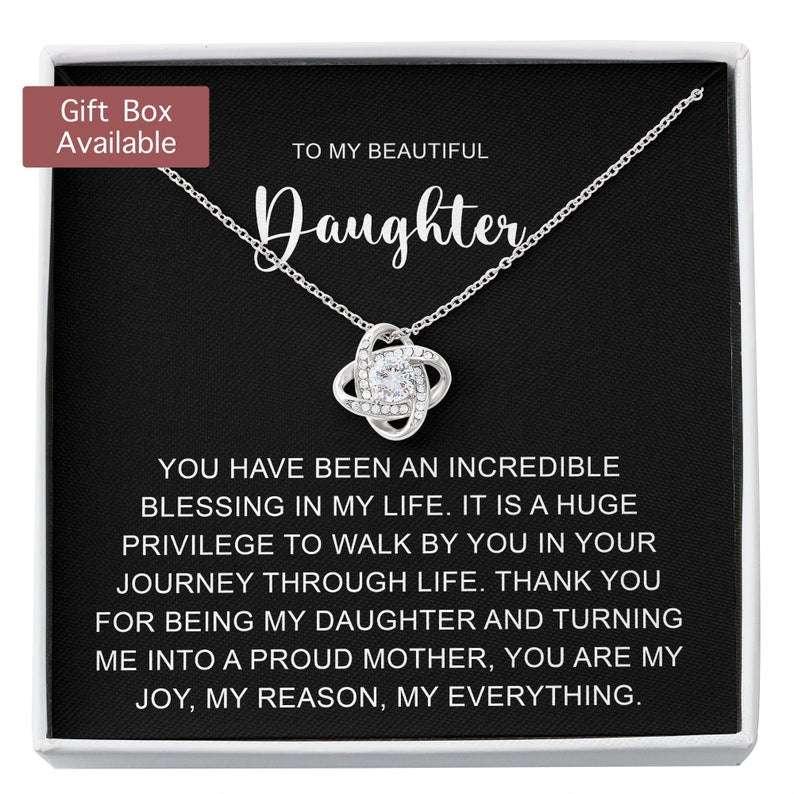 Daughter Necklace, Daughter Gift From Mom, Daughter Gifts, Daughter Necklace From Mom, Daughter Gift From Mom Necklace Dughter's Day Rakva