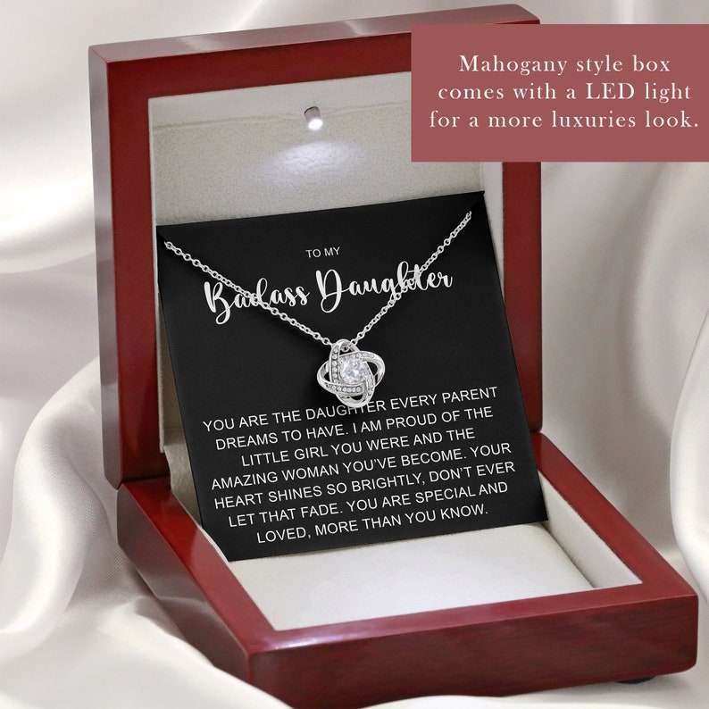 Daughter Necklace, Daughter Gift From Mom, Daughter Gifts, Daughter Necklace From Mom, Daughter Gift From Mom Necklace Dughter's Day Rakva