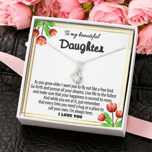 Daughter Necklace, Daughter Gift From Mom, Daughter Mother Necklace, Daughters Birthday, Gift From Mom To Daughter Dughter's Day Rakva