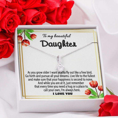 Daughter Necklace, Daughter Gift From Mom, Daughter Mother Necklace, Daughters Birthday, Gift From Mom To Daughter Dughter's Day Rakva