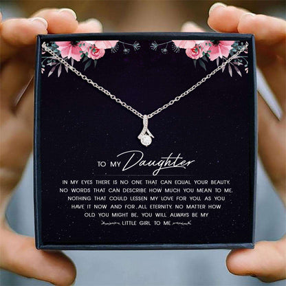 Daughter Necklace, Daughter Gifts “ To My Daughter Necklace “ Alluring Beauty Necklace “ Jewelry For Daughter Dughter's Day Rakva