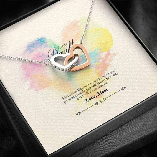 Daughter Necklace, Daughter Giftto Daughter Gift From Mom Colorful Dughter's Day Rakva