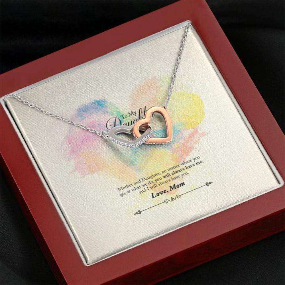 Daughter Necklace, Daughter Giftto Daughter Gift From Mom Colorful Dughter's Day Rakva