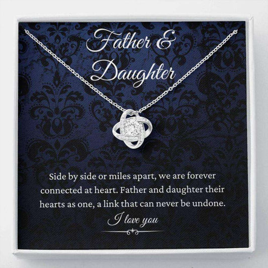 Daughter Necklace, Father & Daughter Necklace, Birthday Gift Ideas For Daughter From Dad Dughter's Day Rakva