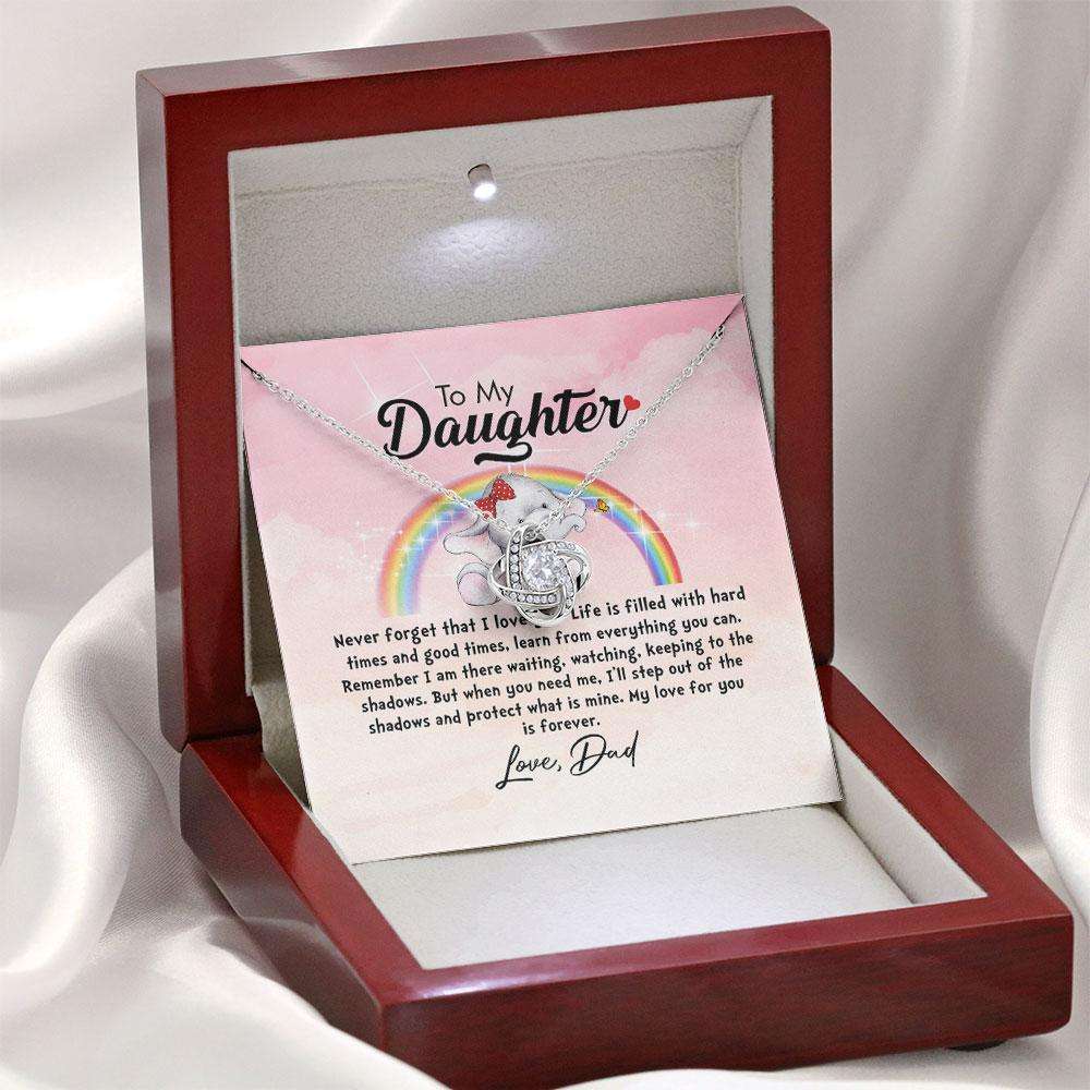 Daughter Necklace, Father Daughter Necklace, Father Daughter Jewelry, Father And Daughter Gift, Gifts To Daughter From Dad Custom Necklace Dughter's Day Rakva