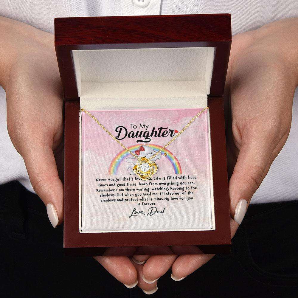 Daughter Necklace, Father Daughter Necklace, Father Daughter Jewelry, Father And Daughter Gift, Gifts To Daughter From Dad Custom Necklace Dughter's Day Rakva