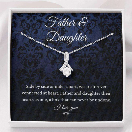 Daughter Necklace, Father & Daughter Necklace, Gift For Daughter From Dad, Daughter Gift Dughter's Day Rakva