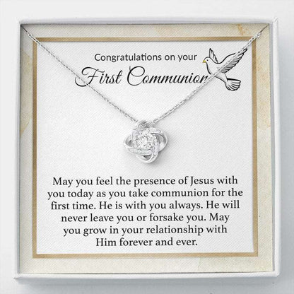 Daughter Necklace, First Communion Gift, First Communion Gift Girl, Communion Gifts Girl, 1St Communion Necklace Dughter's Day Rakva