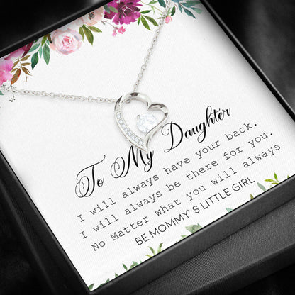 Daughter Necklace, Forever Love Necklace “ My Daughter Necklace Gifts For Daughter Dughter's Day Rakva