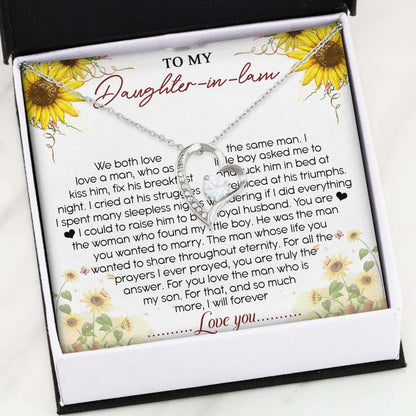 Daughter Necklace, Forever Love Necklace “ To My Daughter Necklace Gifts Dughter's Day Rakva