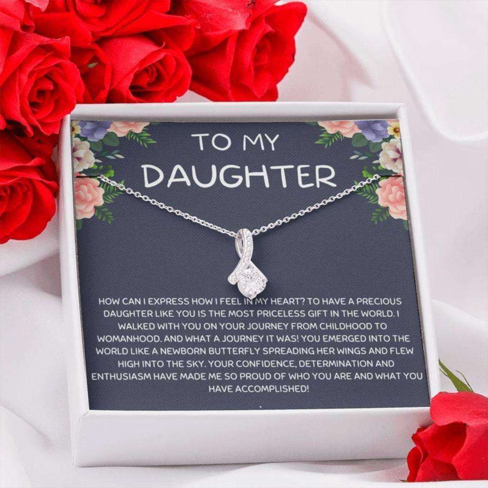 Daughter Necklace, Gift For Daughter: Daughter Necklace, Daughter Necklace, Mother Daughter Necklace Dughter's Day Rakva