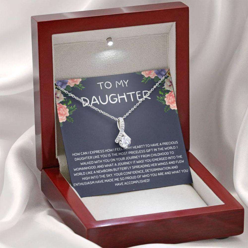 Daughter Necklace, Gift For Daughter: Daughter Necklace, Daughter Necklace, Mother Daughter Necklace Dughter's Day Rakva