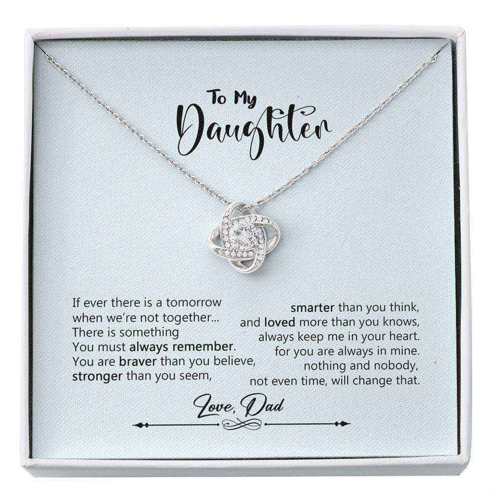 Daughter Necklace, Gift For Daughter From Dad, Daughter Father Necklace, Daughter Gift From Dad, To My Daughter, Grown Up Daughter Custom Necklace Dughter's Day Rakva