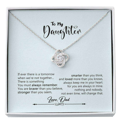 Daughter Necklace, Gift For Daughter From Dad, Daughter Father Necklace, Daughter Gift From Dad, To My Daughter, Grown Up Daughter Custom Necklace Dughter's Day Rakva