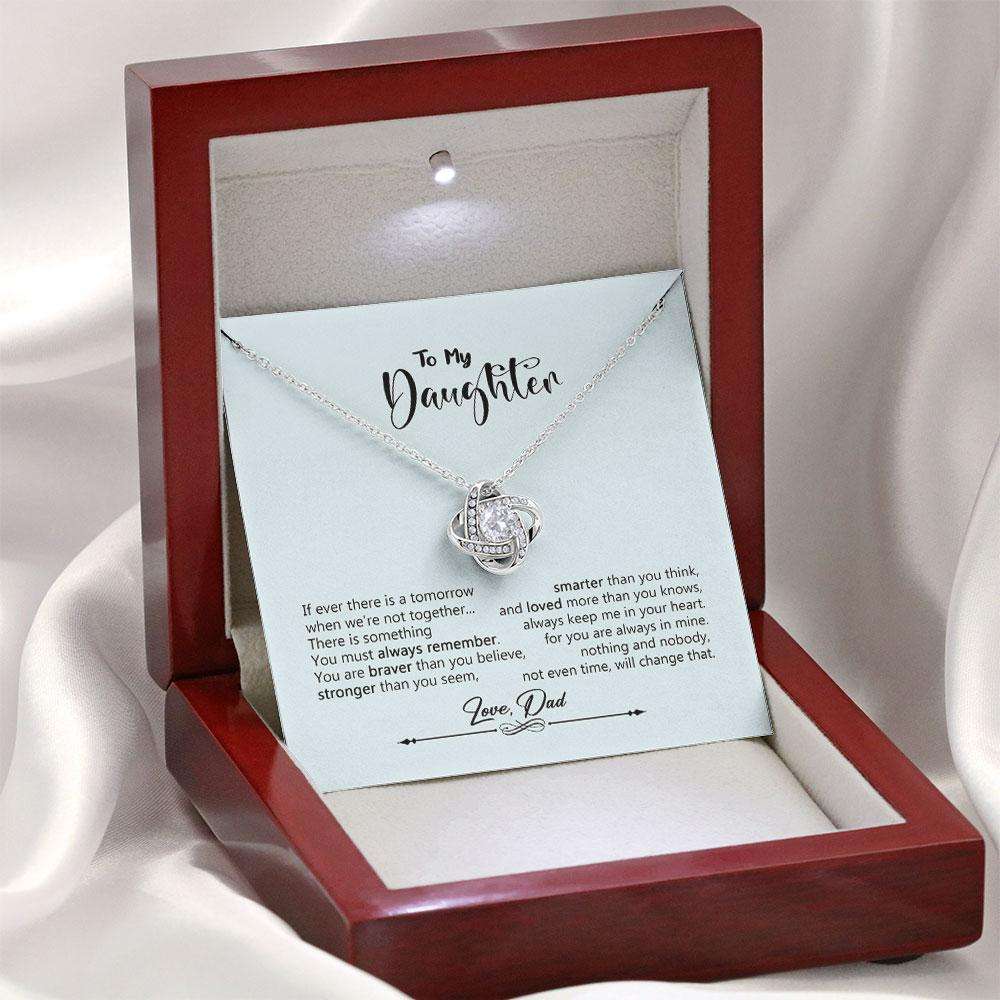 Daughter Necklace, Gift For Daughter From Dad, Daughter Father Necklace, Daughter Gift From Dad, To My Daughter, Grown Up Daughter Custom Necklace Dughter's Day Rakva