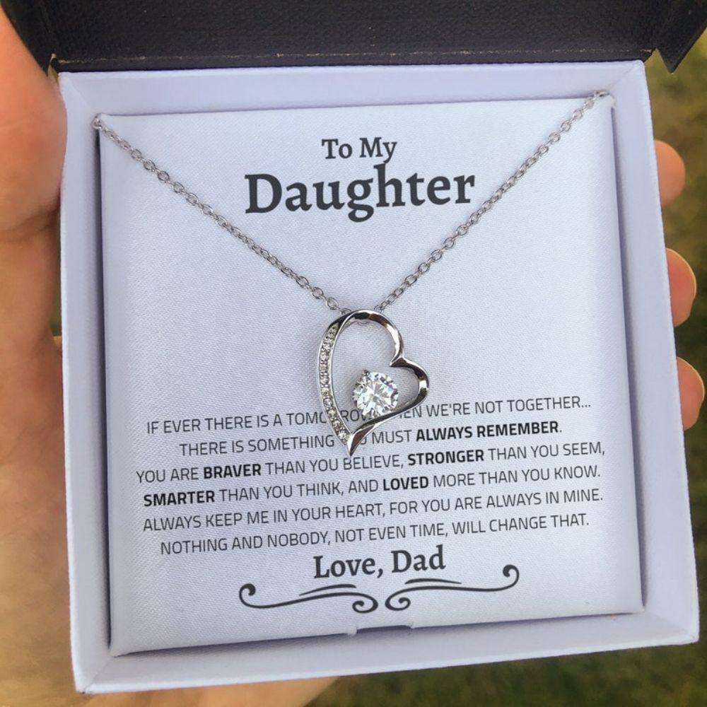 Daughter Necklace, Gift For Daughter From Dad, Daughter Father Necklace, Daughter Gift From Dad, To My Daughter, Grown Up Daughter Dughter's Day Rakva