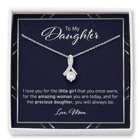 Daughter Necklace, Gift For Daughter From Mom Necklace Dughter's Day Rakva