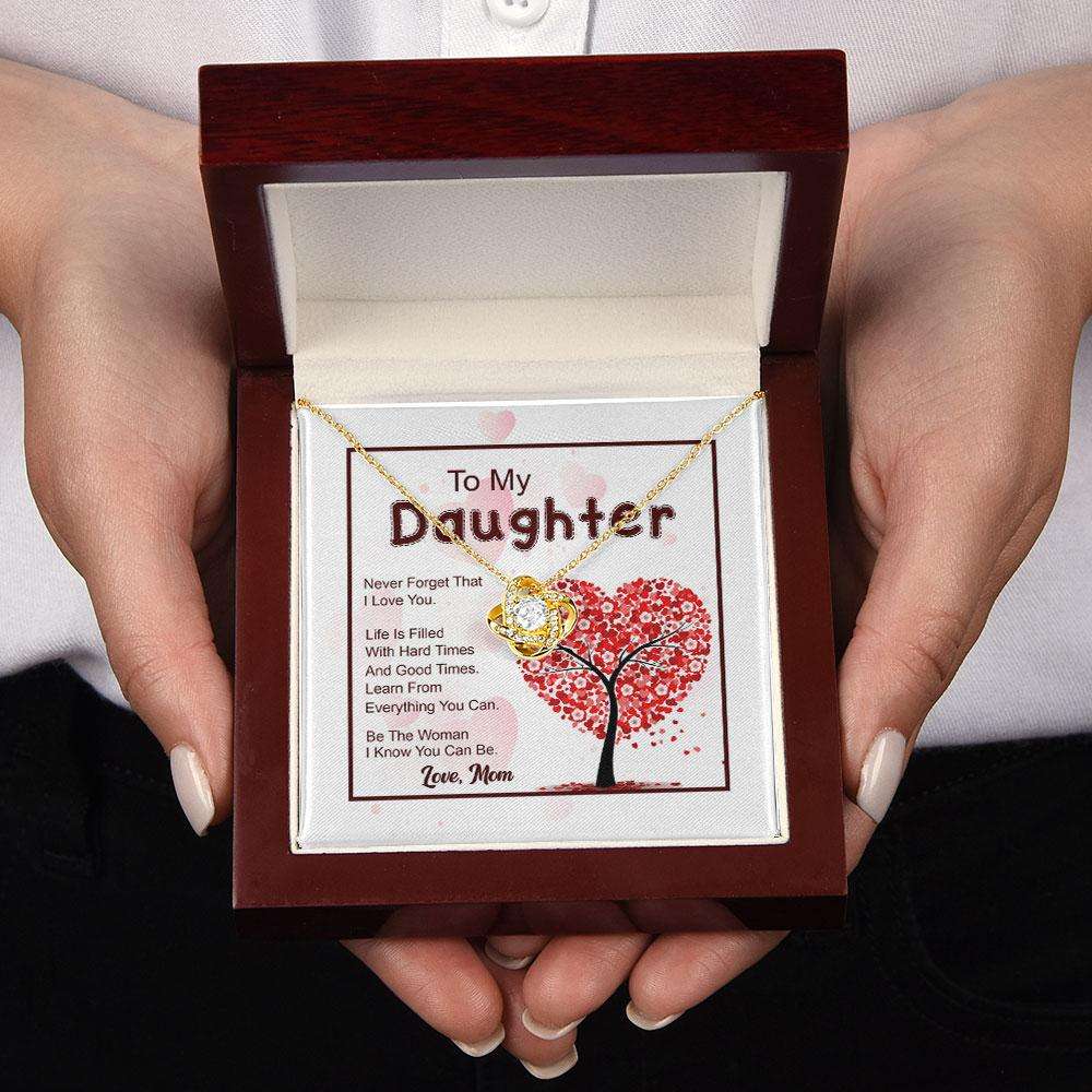 Daughter Necklace, Gift For Daughter: Gift From Mom To Daughter, Daughter Necklace, Mother Daughter Custom Necklace Dughter's Day Rakva