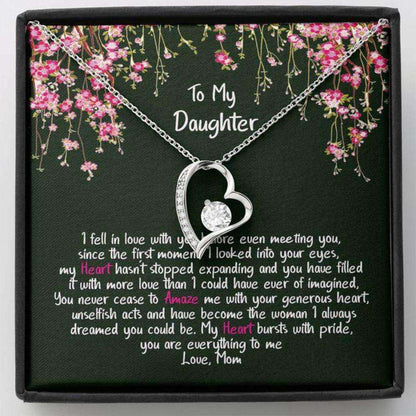 Daughter Necklace, Gift For Daughter, Heart Expands, Heart Necklace Dughter's Day Rakva