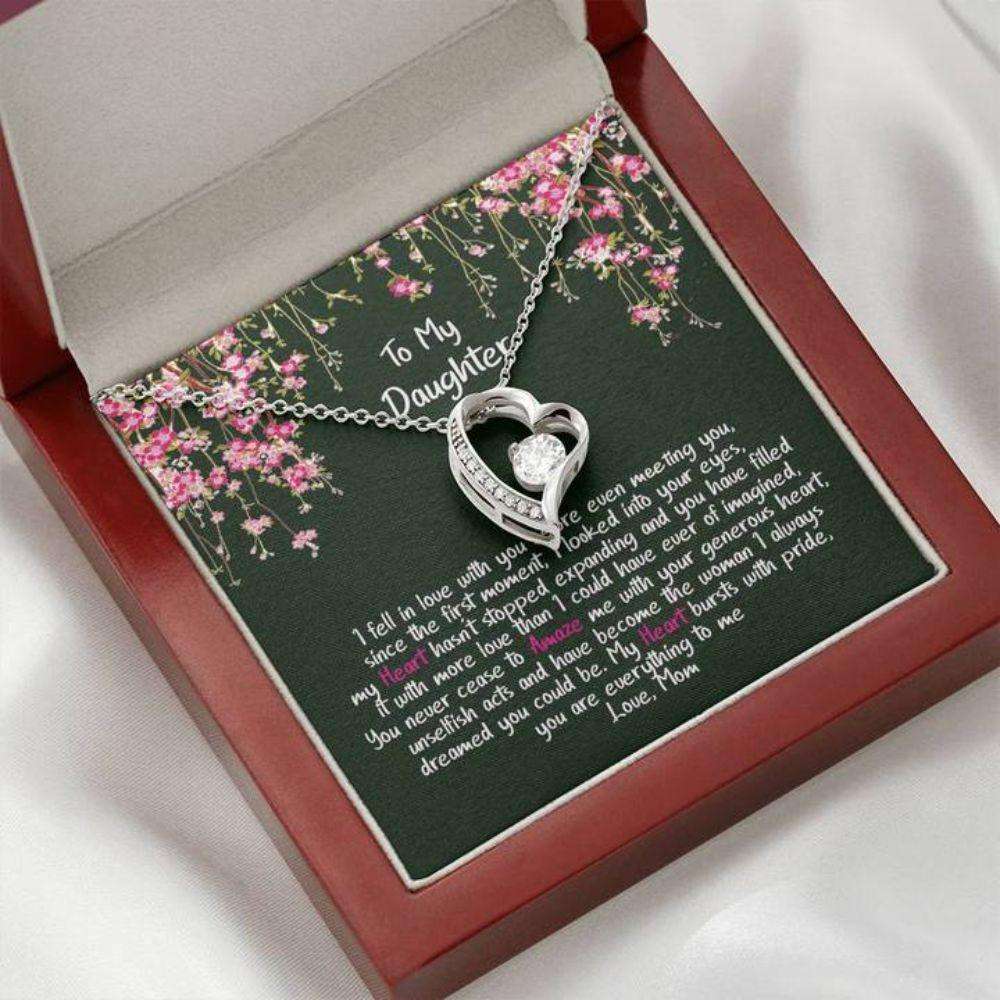 Daughter Necklace, Gift For Daughter, Heart Expands, Heart Necklace Dughter's Day Rakva