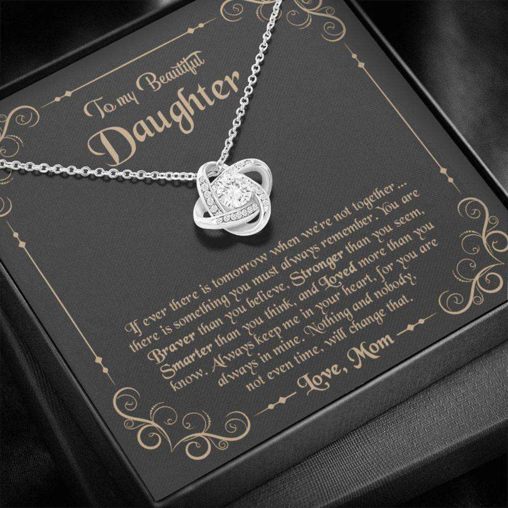 Daughter Necklace, Gift For Daughter, To My Daughter Necklace, Daughter’S Gift, Gift For Daughter From Mom Dughter's Day Rakva