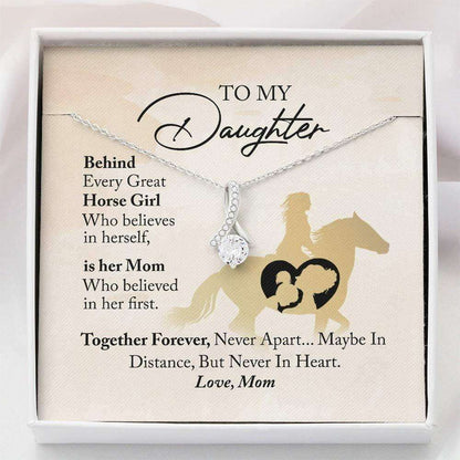 Daughter Necklace Gift From Mom Horse Girl Gift “ Alluring Beauty Necklace Dughter's Day Rakva