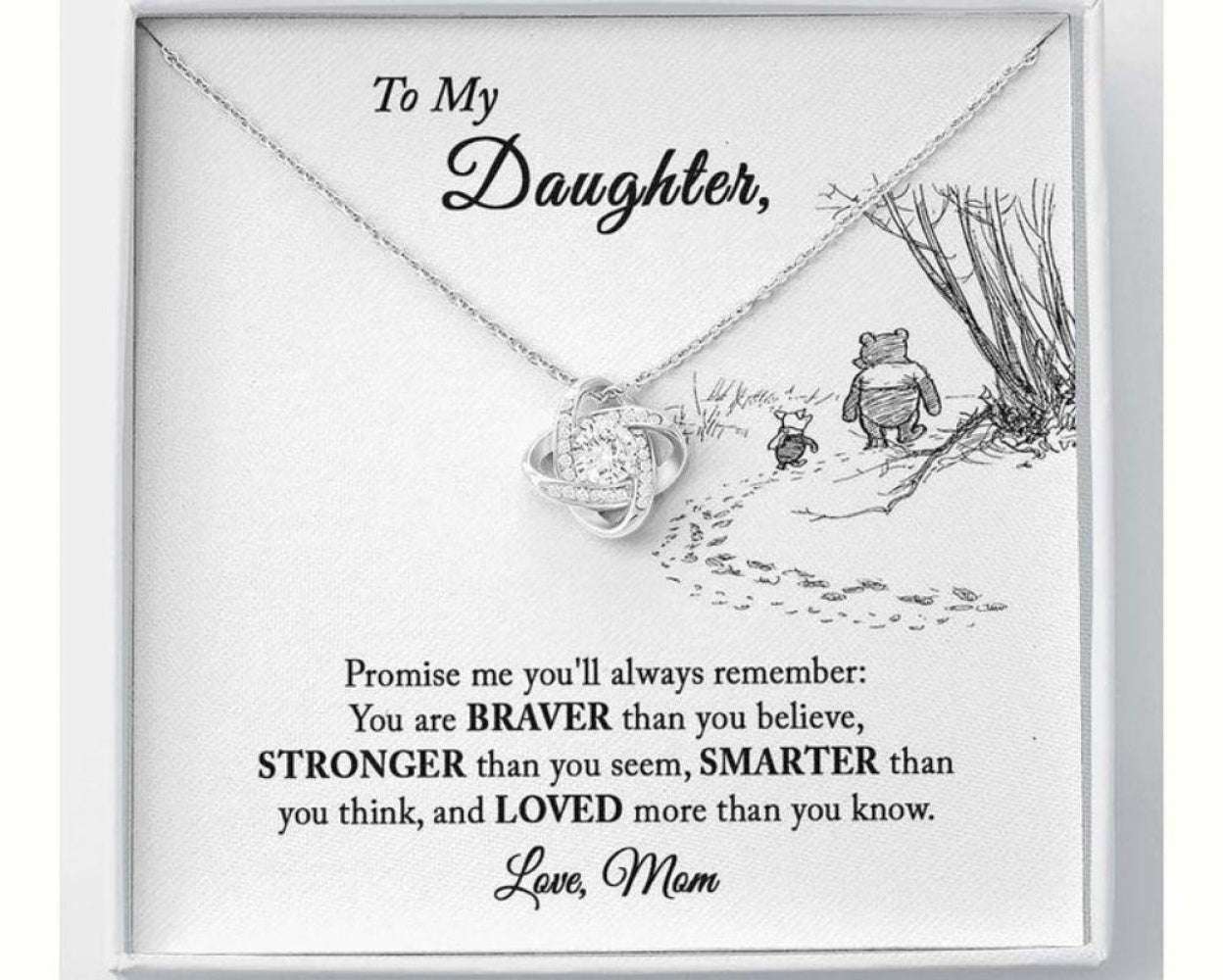 Daughter Necklace Gift From Mom, Mother Daughter Necklace, Gift For Daughter Dughter's Day Rakva