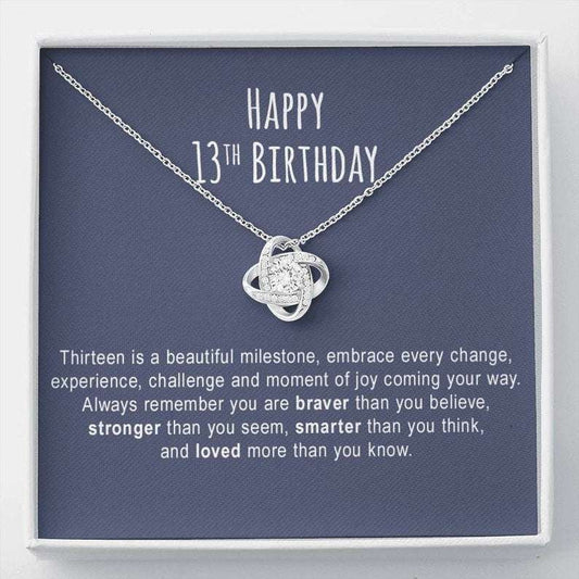 Daughter Necklace, Gift Necklace, 13Th Birthday Girl, Gift, 13Th Birthday Girl Gifts, Gift For Girls Dughter's Day Rakva