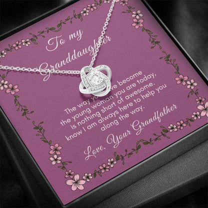 Daughter Necklace “ Gift To Daughter “ Gift Necklace Message Card “ Empowered Poem “ To Granddaughter From Grandfather Dughter's Day Rakva