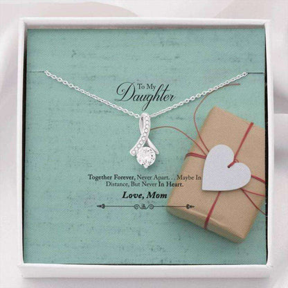 Daughter Necklace “ Gift To Daughter “ To Daughter Alluring Beauty Necklace From Mom Dughter's Day Rakva