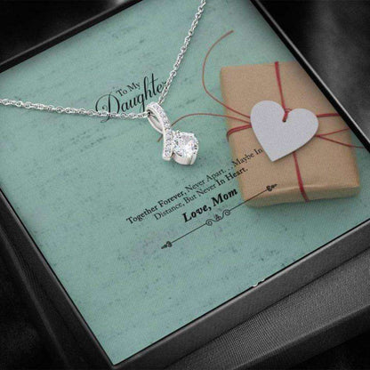 Daughter Necklace “ Gift To Daughter “ To Daughter Alluring Beauty Necklace From Mom Dughter's Day Rakva