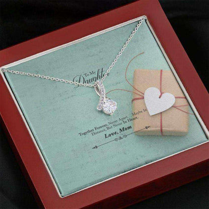 Daughter Necklace “ Gift To Daughter “ To Daughter Alluring Beauty Necklace From Mom Dughter's Day Rakva