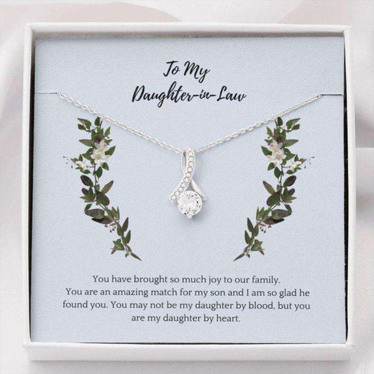 Daughter Necklace “ Gift To Daughter “ To Daughter-In-Law Thankful “ Inner Beauty Necklace Dughter's Day Rakva