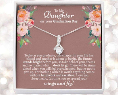 Daughter Necklace, Graduation Gift For Daughter, Graduation Gift For Daughter From Dad, Daughter High School Graduation Dughter's Day Rakva