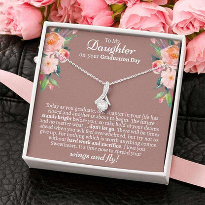 Daughter Necklace, Graduation Gift For Daughter, Graduation Gift For Daughter From Dad, Daughter High School Graduation Dughter's Day Rakva