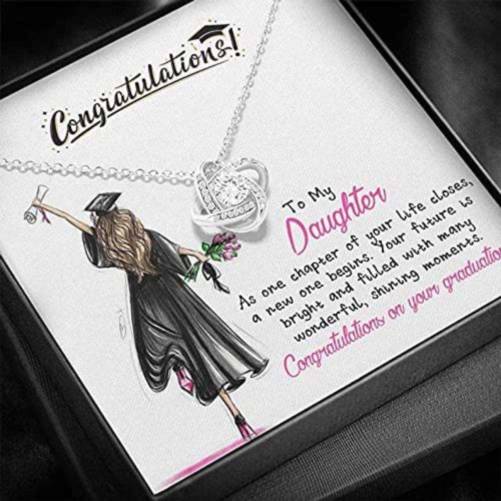 Daughter Necklace, Graduation Gift, Graduation Necklace, Daughter’S Graduation Gift, Graduation Gift For Daughter Necklace Dughter's Day Rakva