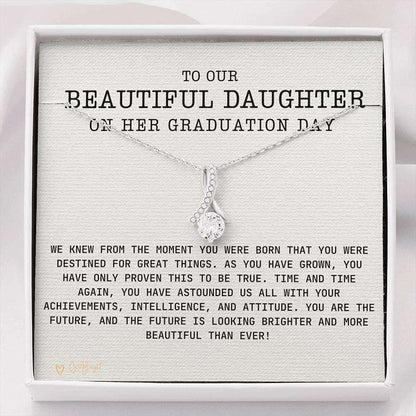 Daughter Necklace, Graduation Necklace Gift For Daughter From Mom And Dad College And High School Dughter's Day Rakva