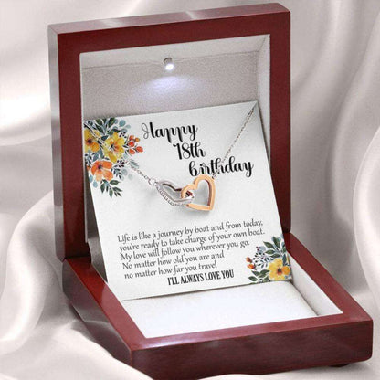 Daughter Necklace, Granddaughter Necklace, Happy 18Th Birthday Gift For Daughter, Granddaughter Birthday Gift Dughter's Day Rakva