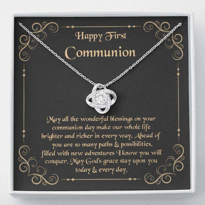 Daughter Necklace, Holy Communion Gift, First Communion Gift Girl, Communion Gift For Daughter, First Communion Necklace Dughter's Day Rakva