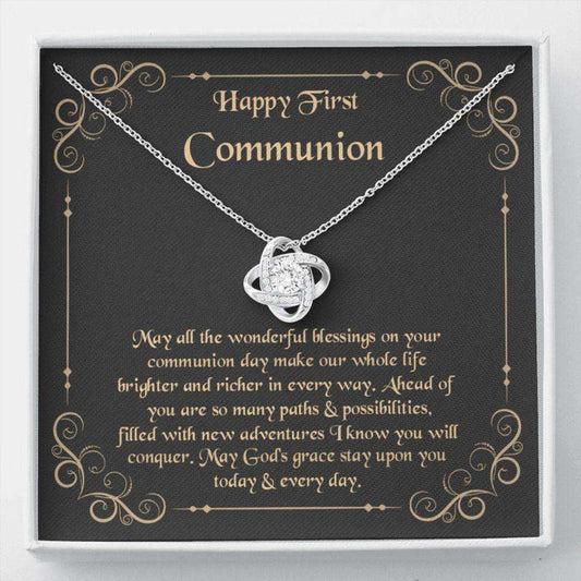 Daughter Necklace, Holy Communion Gift, First Communion Gift Girl, Communion Gift For Daughter, First Communion Necklace Dughter's Day Rakva