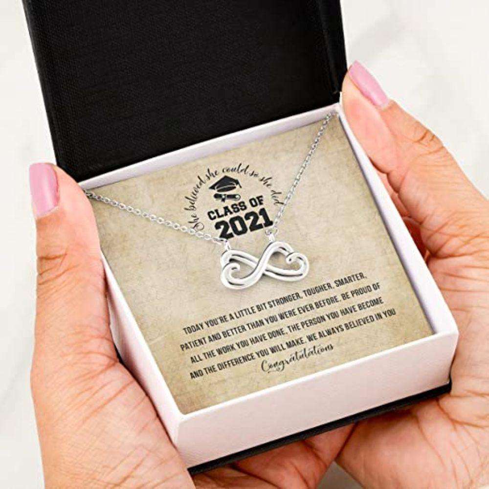 Daughter Necklace, Inspirational Graduation Gift Necklace For Her Girls Senior 2024 , Masters Degree Phd Dughter's Day Rakva