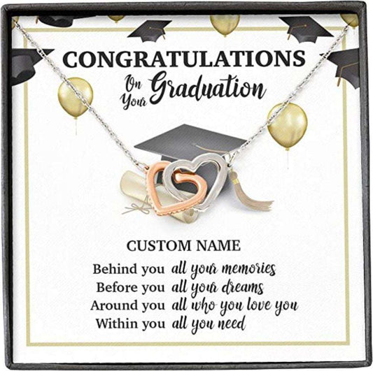 Daughter Necklace, Inspirational Graduation Gift Necklace For Her Girls Senior 2024 , Masters Degree Phd Dughter's Day Rakva