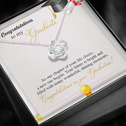 Daughter Necklace, Inspirational Graduation Gift Necklace For Her Girls Senior 2024 , Masters Degree Phd Dughter's Day Rakva