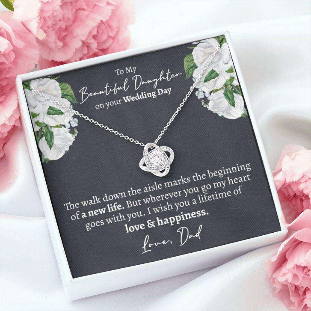 Daughter Necklace, Meaningful Bride Gift From Father, Wedding Gift For Daughter From Father, Gift For The Bride From Her Father Dughter's Day Rakva